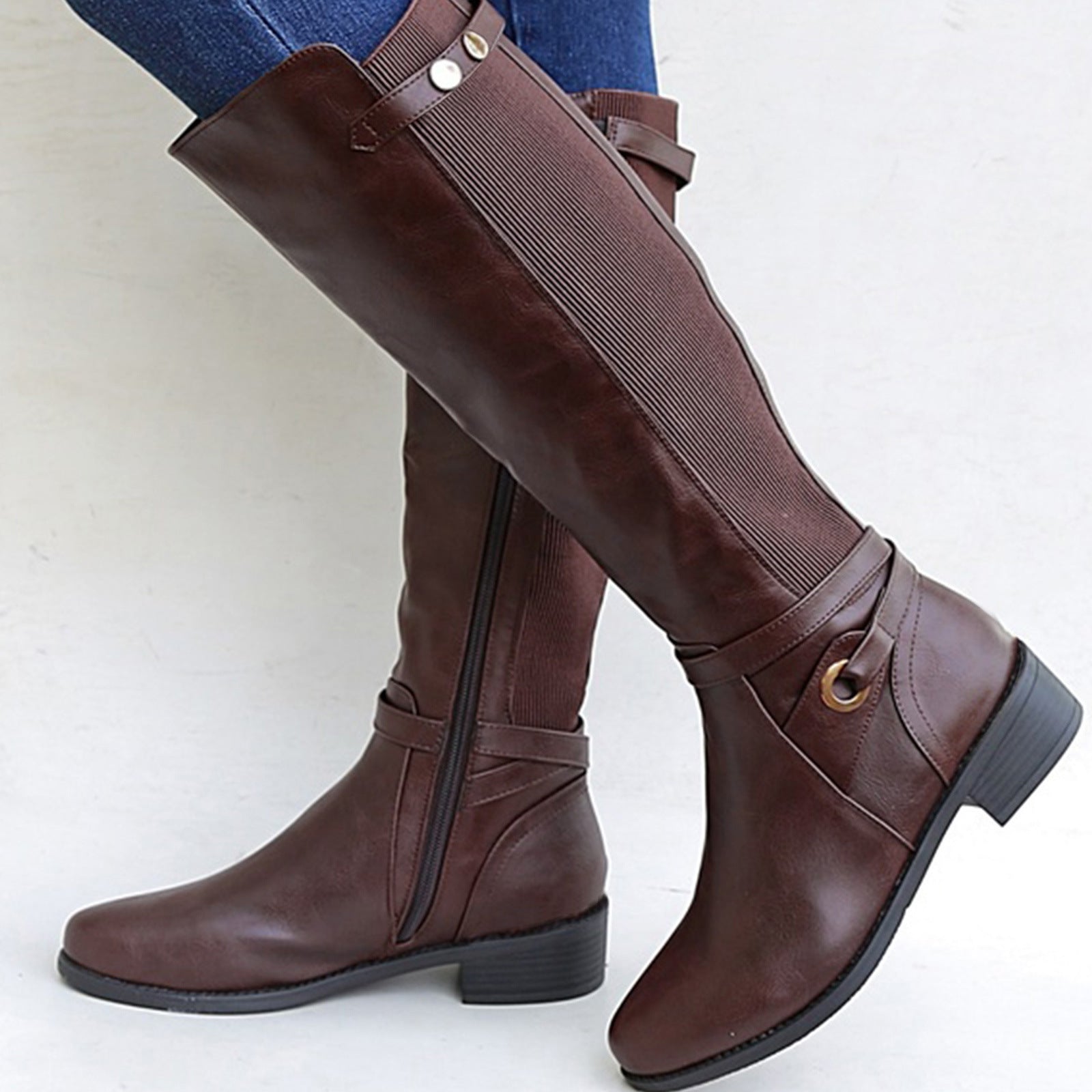 Bota Feminina Cano Alto Julia