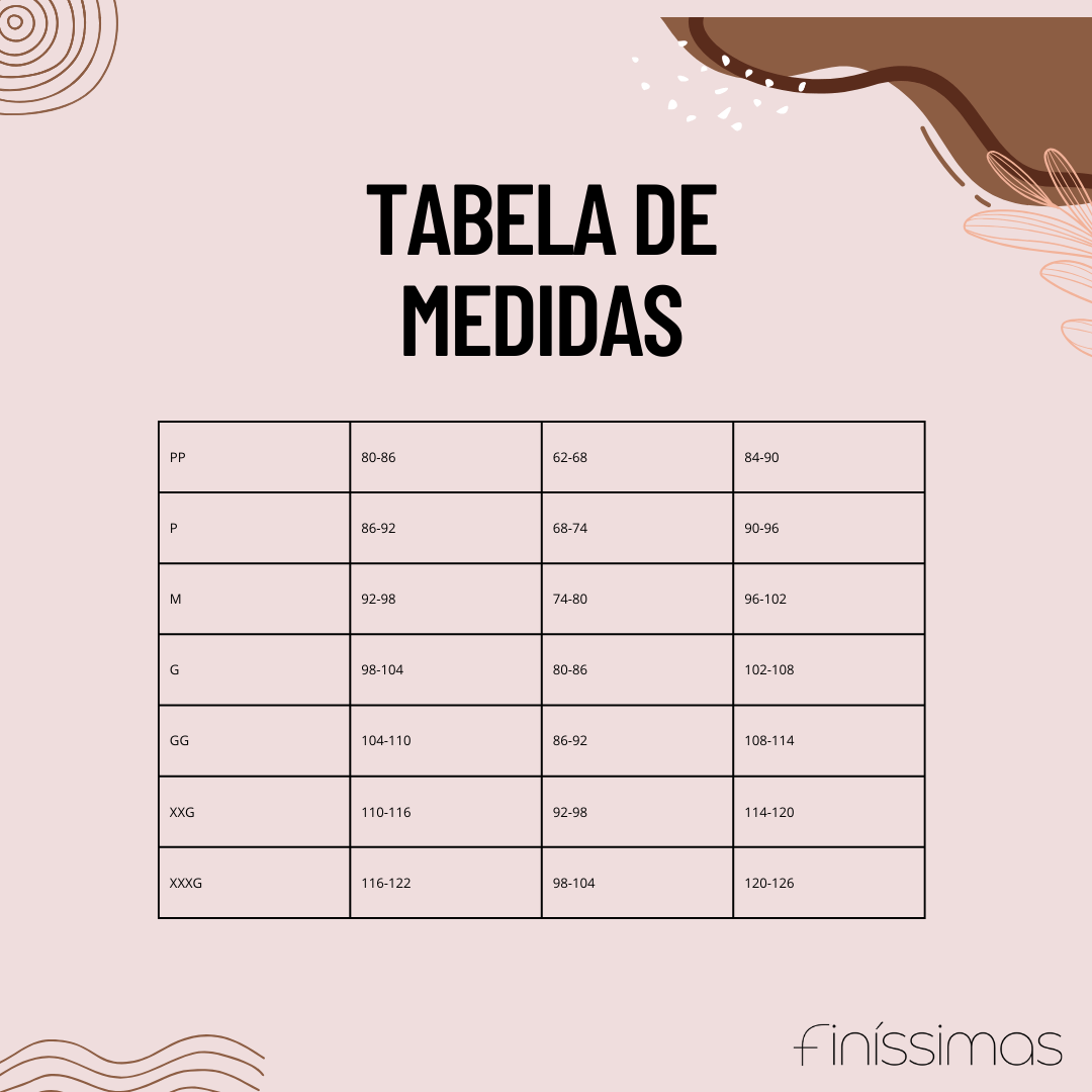 Tabela de Medidas