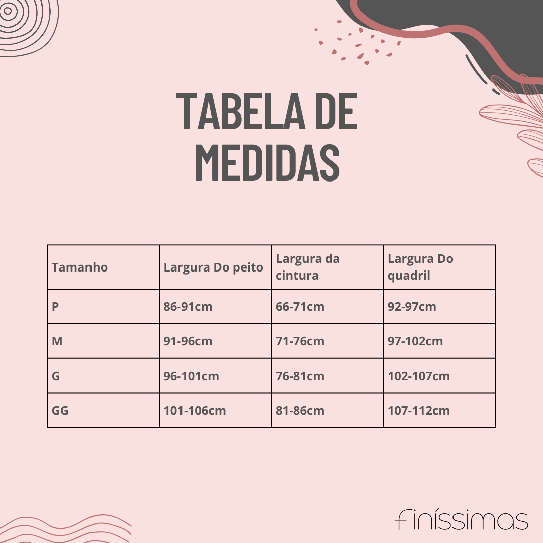 Tabela de Medidas