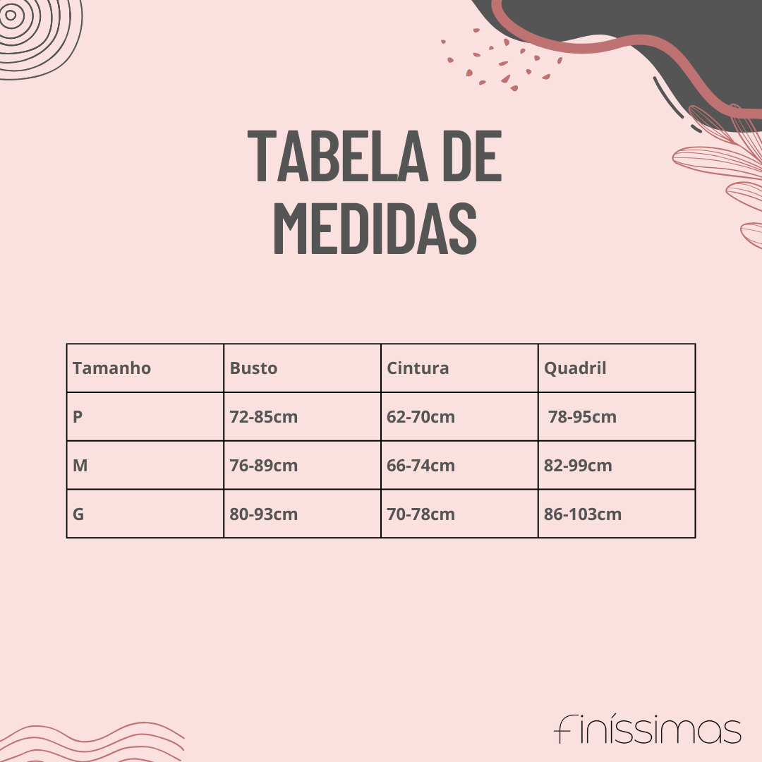 Tabela de Medidas