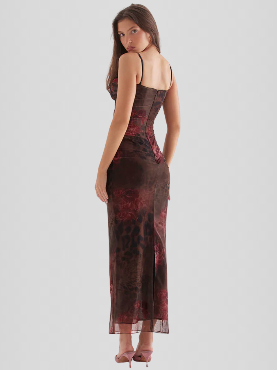 Vestido Bustier Longo Isabelly