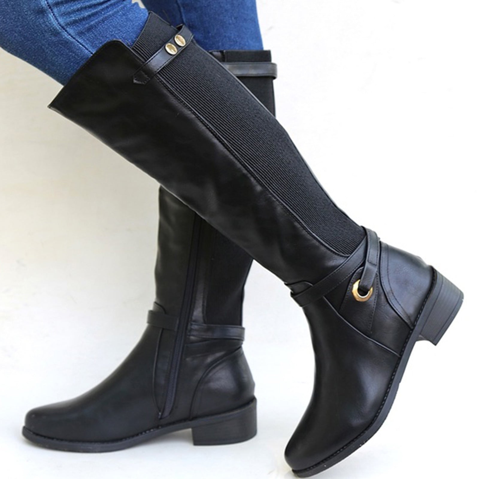 Bota Feminina Cano Alto Julia